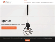 Tablet Screenshot of igerlux.com